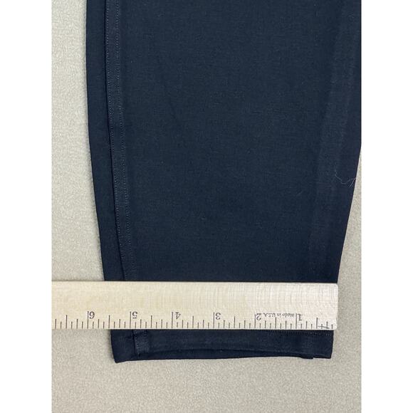 Spanx Pants Women L Black The Perfect Ponte Ankle Pull On Stretch High Rise Pant - Picture 8 of 14
